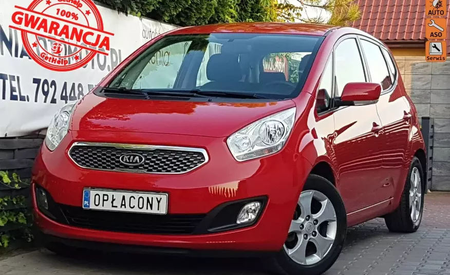 Kia Venga 1.4 90KM, Klimatronic, Parktronic, Full serwis, Tempomat.2 KPL Alufelg zdjęcie 
