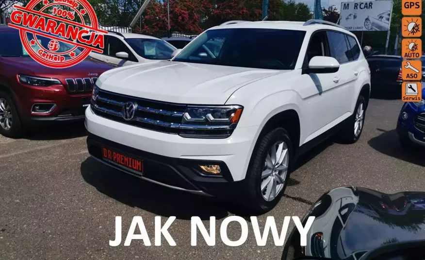 Volkswagen Teramont 3.6 V6 277 KM, Automat, Skóra, Bluetooth, Kamera Cofania, 7mio-osobowy zdjęcie 