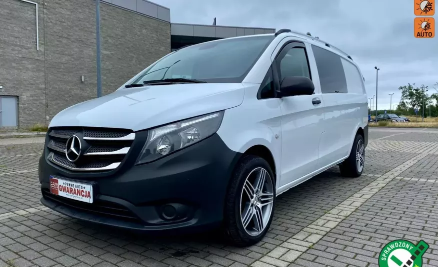 Mercedes Vito w447 111cdi 1.6 115KM,zabudowa kamper,łóżko,zlew,stolik,1 rok gwarancj zdjęcie 
