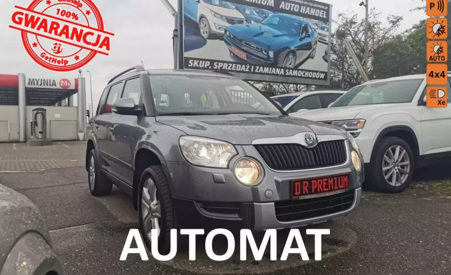 Skoda Yeti 2.0 TDI 140 KM, DSG, 4X4, Komputer, Tempomat, Isofix, Xenon, Relingi zdjęcie 