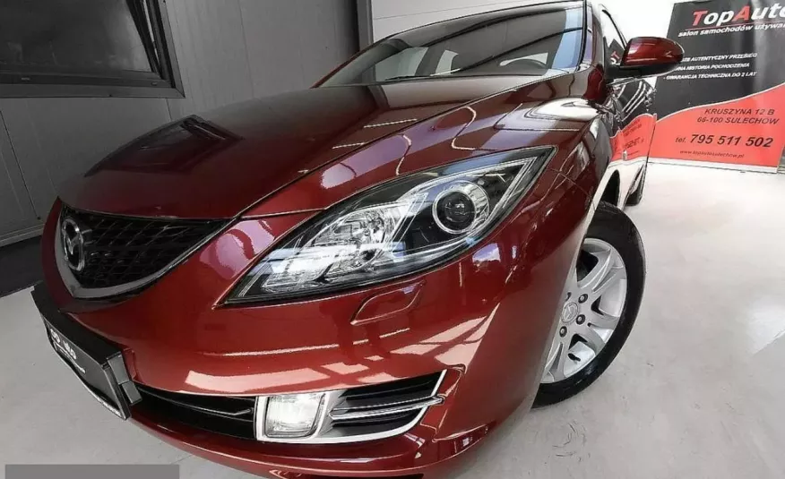 Mazda 6 1.8 i GWARANTOWANY PRZEBIEG, bezwypadkowa gwarancja FILM zdjęcie 