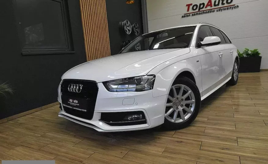 Audi A4 2.0 TDI ULTRA SLINE manual lift XENON NAVI bezwypadkowa GWARANCJA zdjęcie 
