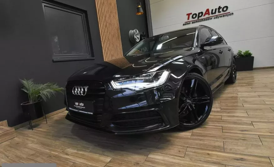Audi A6 2.0 TDI LED 177 KM dechrom AUTOMAT S-LINE bezwypadkowa GWARACNJA zdjęcie 