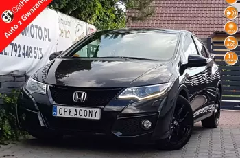 Honda Civic 1.8, Sport Black Edition.117tyśkm-Serwis.2xAlufelgi, Webasto, Piękne auto