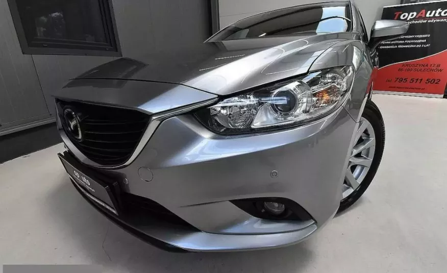 Mazda 6 2.0 i navi GWARANCJA bezwypadkowa PERFEKCYJNA zdjęcie 