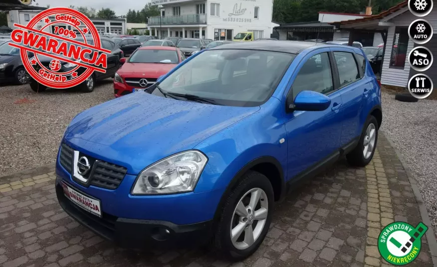 Nissan Qashqai 2.0dCi 150KM Panorama Klimatronic Alu Gwarancja Zamiana TUV zdjęcie 