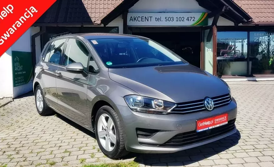 Volkswagen Golf Sportsvan Bezwypadkowy + oryginał lakier 100% + gwarancja GetHelp na 12 miesięcy zdjęcie 
