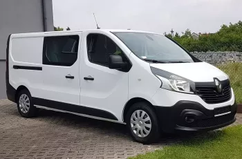 Renault Trafic 6 OSÓB L2H1 ZABUDOWA WARSZTATOWA DŁUGI BRYGADÓWKA KLIMA KRAJOWY