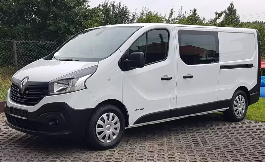Renault Trafic 6 OSÓB L2H1 ZABUDOWA WARSZTATOWA DŁUGI BRYGADÓWKA KLIMA zdjęcie 