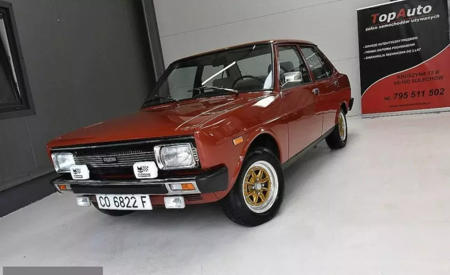 Seat inny 131 klasyk 1430 bez rdzy 1977 nie fiat 131 PERFEKCYJNY zabytek 33000KM zdjęcie 