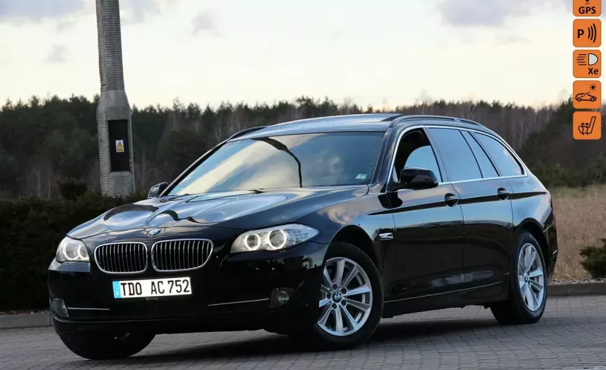 BMW 525 218KM El.Klapa Panorama Bi-Xenon Navi Skóry 4xPodgrze Fotele Niemcy zdjęcie 
