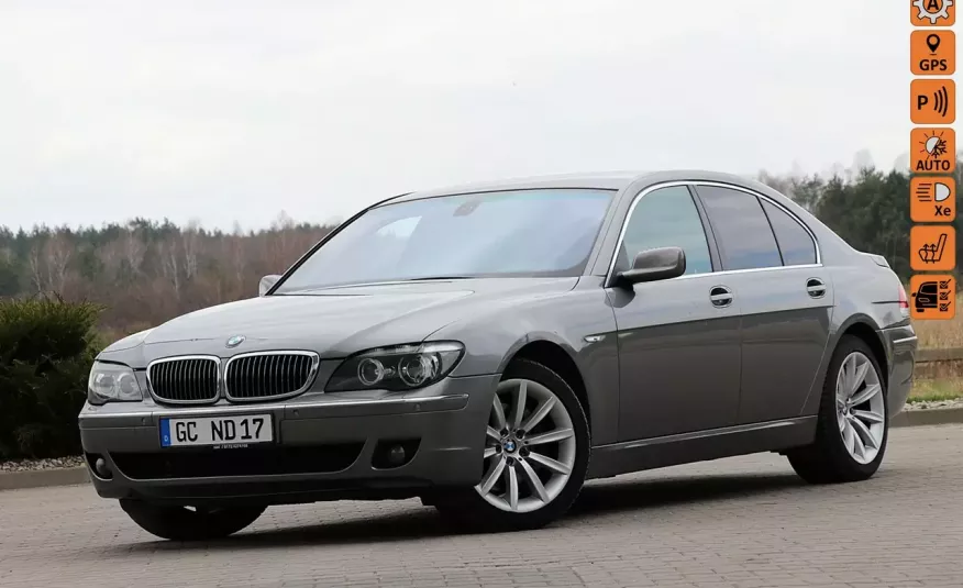 BMW 740 306KM Radar Dociągi El.Kierownica Komforty El.Fotele Rolety Niemcy zdjęcie 