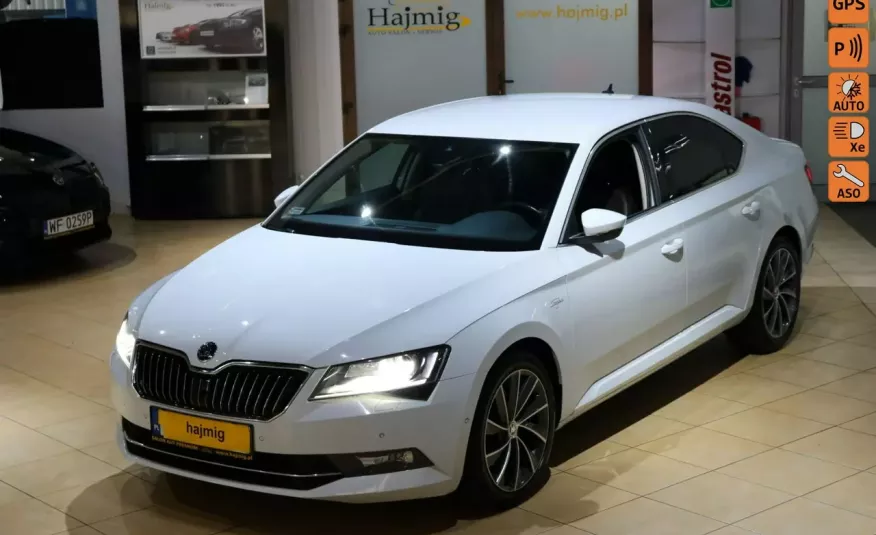 Superb Skoda Super B III 15- 2.0 L&K DSG , Salon Pl , VAT 23% zdjęcie 