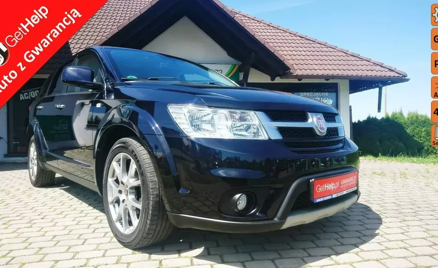 Fiat Freemont 4x4 + siedem osób + skóra + nawigacja + automat + serwis zdjęcie 