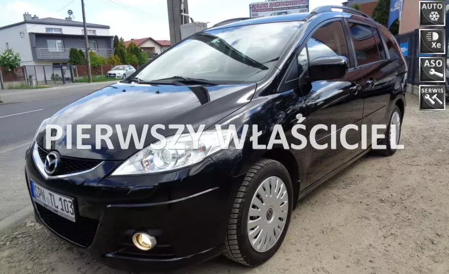 Mazda 5 2.0LIFT 1wł Skóry Xenon Grzane fotele Stan BDB Bezwypadk Oplacony zdjęcie 