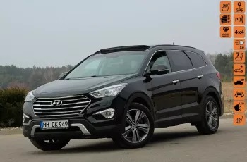 Hyundai Grand Santa Fe 200KM 4x4 Kamera Wentyle Park Assist Podgrze.Kierownica El.Klapa Navi