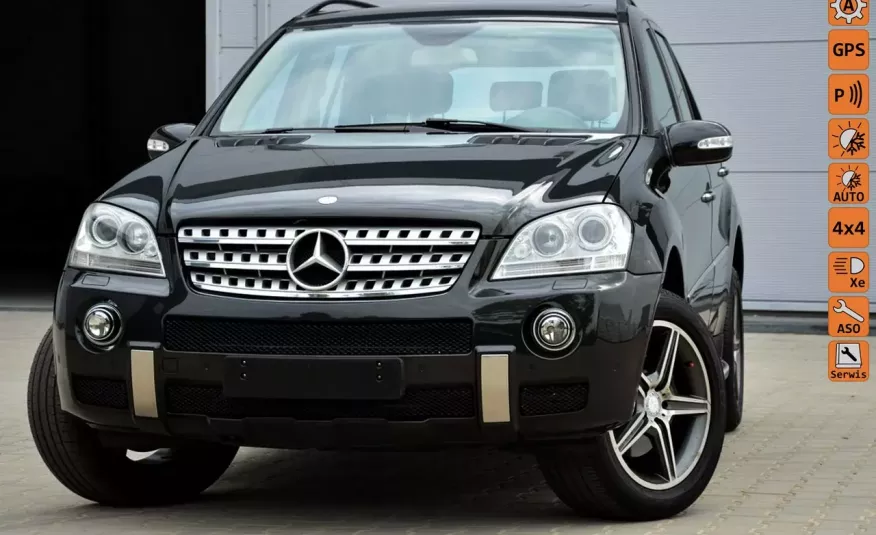 Mercedes ML 280 AMG Opłacony Serwis Bez Pneumata Xenon Navi Skóra Gwarancja zdjęcie 