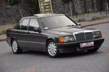 Mercedes W201 Sportline 3.0TD 177KM AUTOMAT 1991r. Skóra Klima