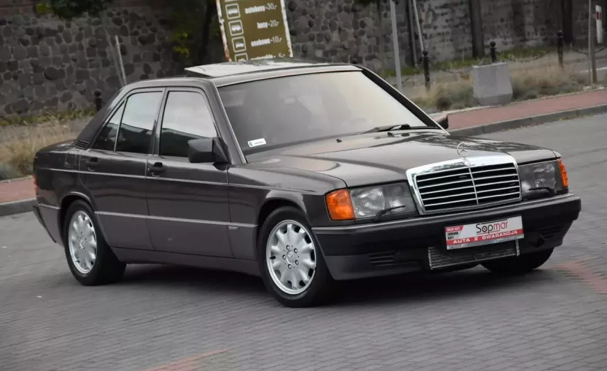 Mercedes W201 Sportline 3.0TD 177KM AUTOMAT 1991r. Skóra Klima zdjęcie 