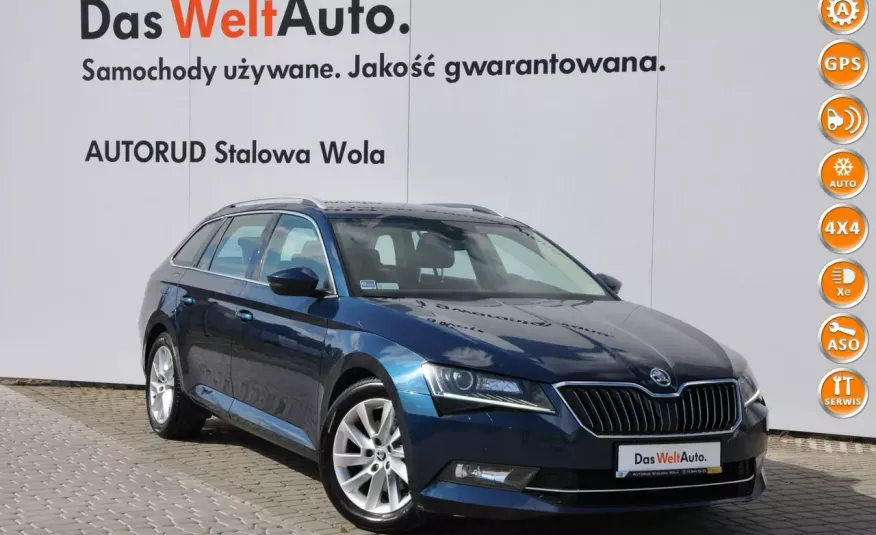 Skoda Superb 2.0 TDI 190KM 4X4 Style Polski Salon Serwis ASO FV 23% zdjęcie 