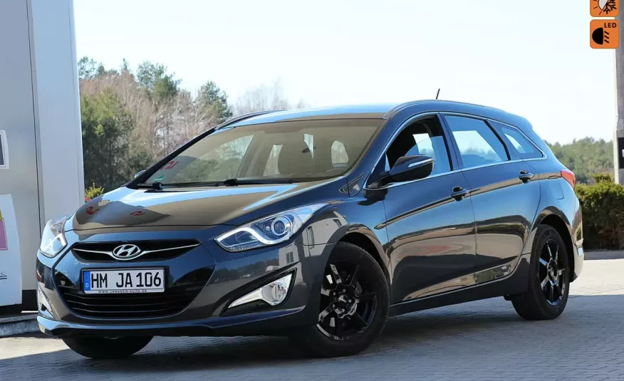 Hyundai i40 135KM Ledy Klima Tempomat Alu Isofixy Aux Niemcy zdjęcie 