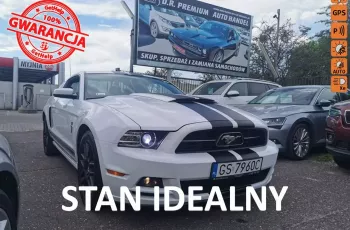 Ford Mustang 3.7 V6 305 KM, Klima Automatyczna, Navi, Bluetooth, Xenon, LED, Skóra