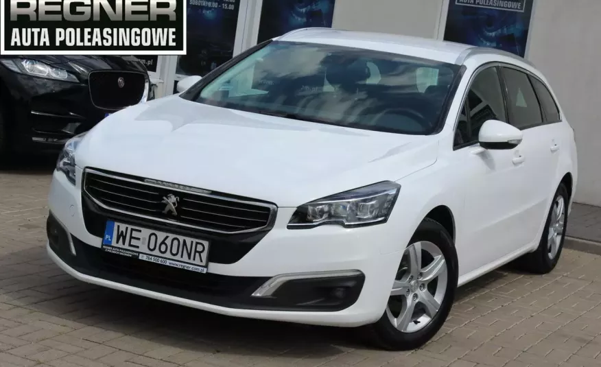 Peugeot 508 SW 1.6 BlueHDi 120KM SalonPL FV23% 1Wł Navi Full LED Tempomat Gwaracja zdjęcie 