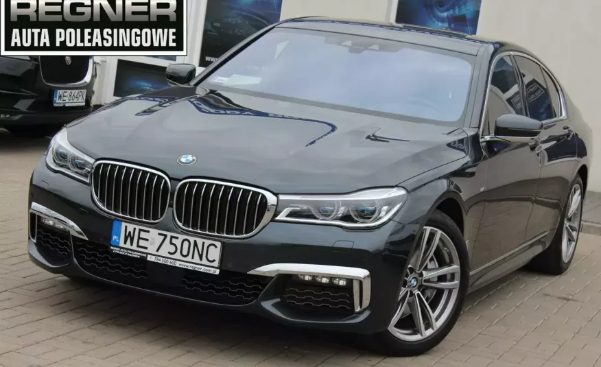 BMW 750 750i xDrive MPakiet Lasery TV Masaż Head Up SalonPL FV23% Gw Fab zdjęcie 