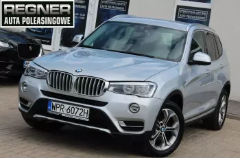 BMW X3 XLine 2.0D 190KM XDrive Automat FV23% Gwarancja Navi Skóra Bi-xenon