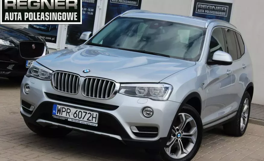 BMW X3 XLine 2.0D 190KM XDrive Automat FV23% Gwarancja Navi Skóra Bi-xenon zdjęcie 