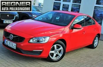 Volvo S60 D2 Kinetic 120KM LED Salon PL FV23% 1WŁ Navi Tempomat Gwarancja