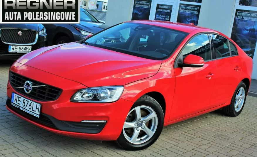 Volvo S60 D2 Kinetic 120KM LED Salon PL FV23% 1WŁ Navi Tempomat Gwarancja zdjęcie 