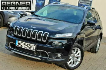 Jeep Cherokee Limited 3.2 V6 272KM 4x4 SalonPL FV23% 1WŁ Navi Bi-xenon Skóra Gwar.