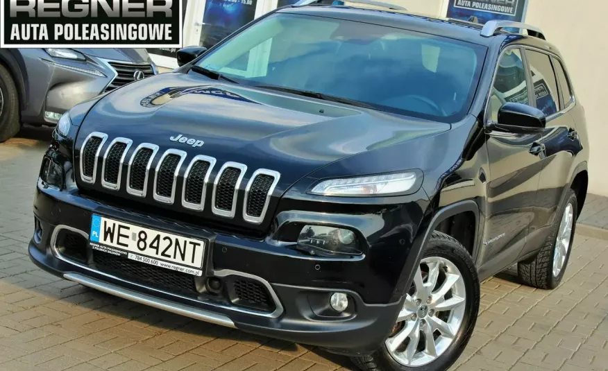 Jeep Cherokee Limited 3.2 V6 272KM 4x4 SalonPL FV23% 1WŁ Navi Bi-xenon Skóra Gwar. zdjęcie 