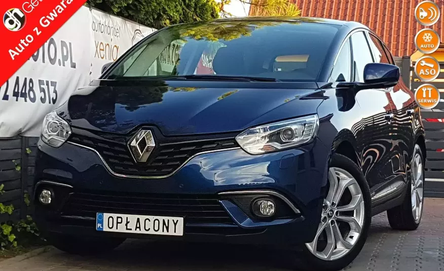 Renault Scenic 1.2-130KM, Navi, Led, hands free, Full Serwis 99tyśkm.2xParktronic, Piękny zdjęcie 