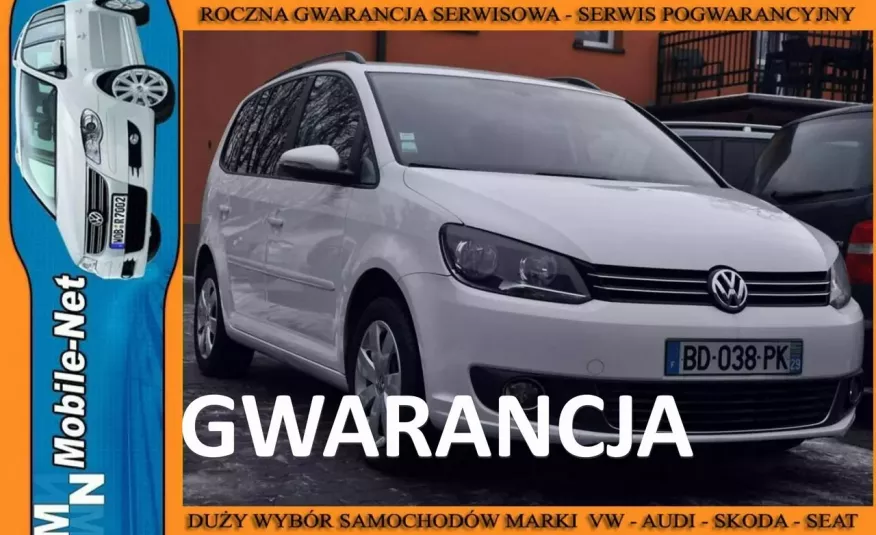 Volkswagen Touran 2.0TDI PDC Alum Multi Gwarancja zdjęcie 