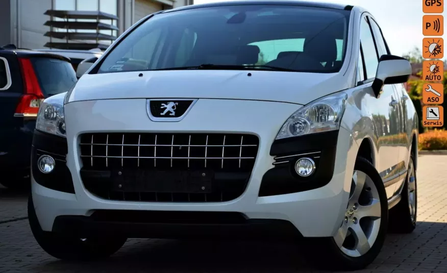 Peugeot 3008 Czarny Opłacony 2.0HDI Hybrid Serwis Lift Navi Head-up zdjęcie 
