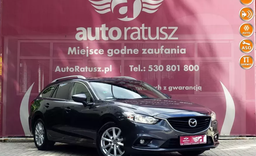 Mazda 6 Gwarancja Navigacja Zadbany bezwypadkowy zdjęcie 