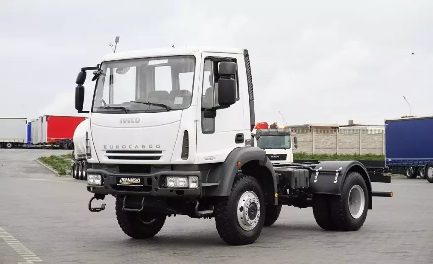 Iveco / EUROCARGO / 140E25 / 4 X 4 / MANUAL / DO ZABUDOWY zdjęcie 