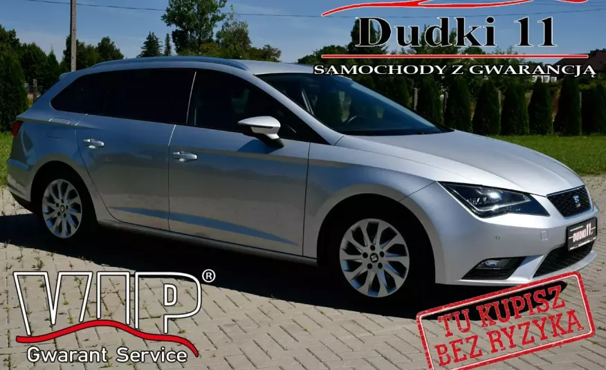 Seat Leon 1.6Tdi navi, ledy, parktronic, alu, GWARANCJA zdjęcie 