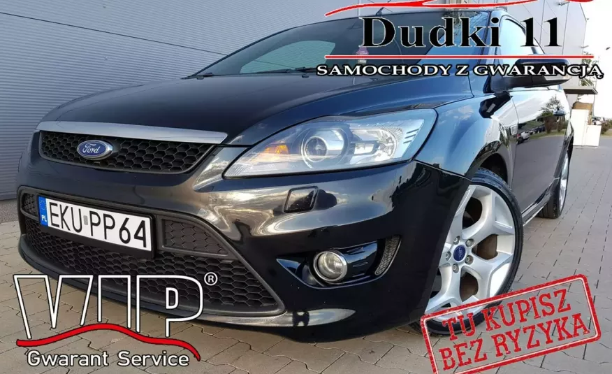 Ford Focus 2, 5Turbo ST Skóry, Manual, ST, Podg.fot.Zarej w PL.Podg.Szyby zdjęcie 
