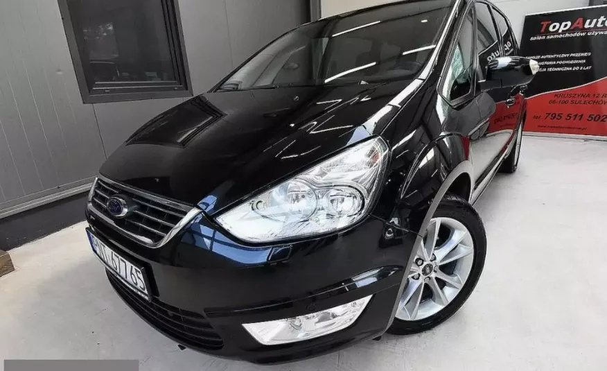 Ford Galaxy 163kM 2.0 TDI LIFT navi LED gwarancja BEZWYPADKOWY zarejestrowany zdjęcie 