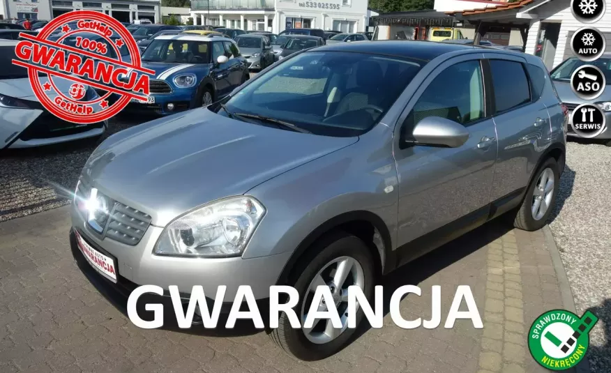 Nissan Qashqai 2.0 142KM Klimatronic Alu Książka Serwis Panorama Zamiana zdjęcie 