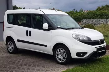 Fiat Doblo 5 OSÓB KLIMA 2xDRZWI BOCZNE PRZESUWNE KRAJOWY I-WŁAŚCICIEL