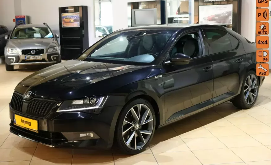 Superb Skoda Super B III 15- 2.0 TSI 4x4 Sprtline 280 KM , Salon Pl , VAT 23% zdjęcie 