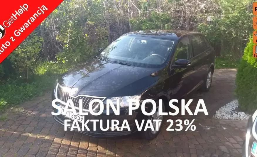 Skoda RAPID Rezerwacja Salon PL Ledy Lift 1.6 tdi 115KM zdjęcie 