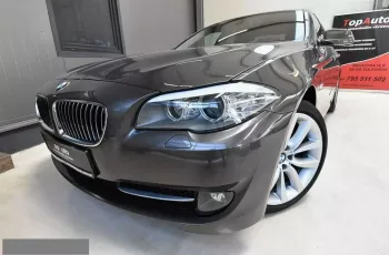 BMW 520 PERFEKCYJNA automat navi gwarantowany przebieg BEZWYPADKOWA FILM