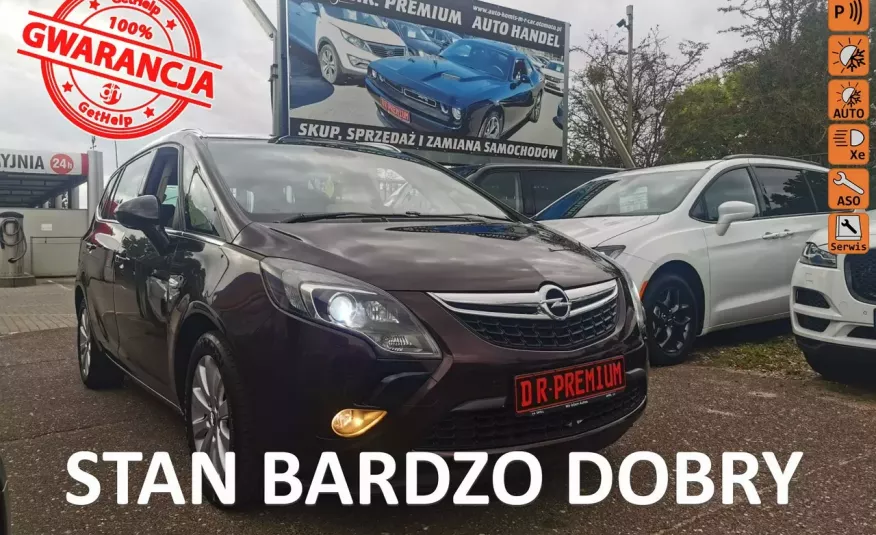 Opel Zafira COSMO 1.4 TURBO 140 KM, Bluetooth, Isofix, Tempomat, Nawigacja, LED zdjęcie 