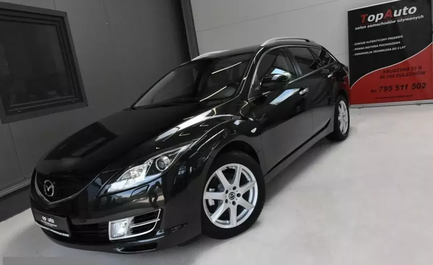 Mazda 6 2.0d po opłatach AUTENTYCZNY PRZEBIEG gwarancja FILM zdjęcie 