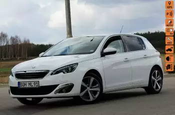 Peugeot 308 131KM Navi FULL Led Pdc Tempomat Sensory Aux Serwis Niemcy